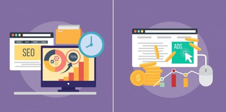 Инфографика этапов настройки и оптимизации контекстной рекламы