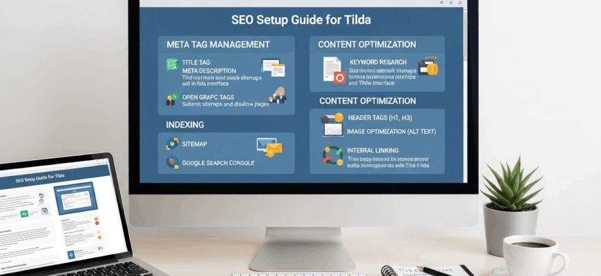 SEO-оптимизация сайта на платформе Tilda