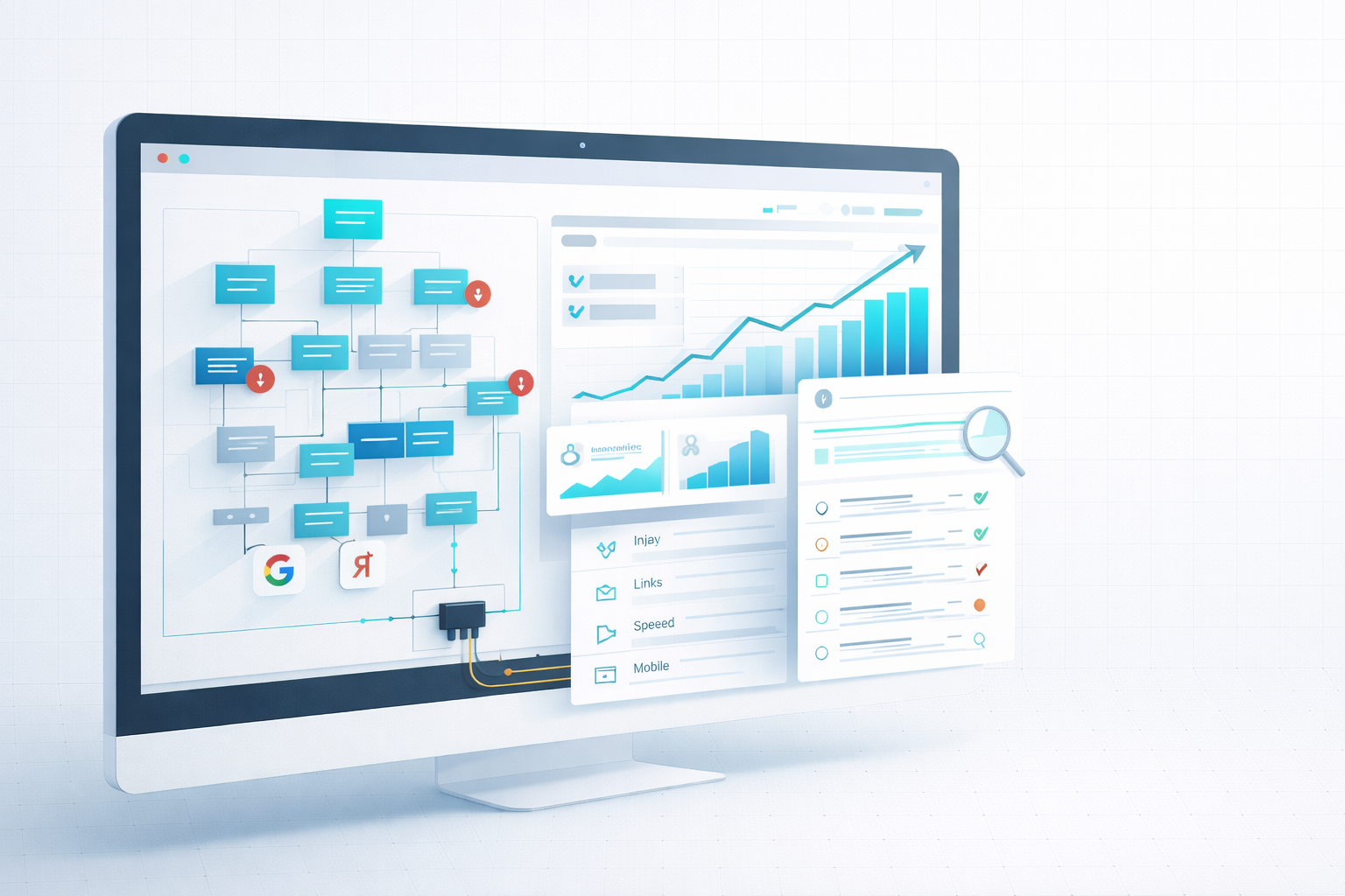 SEO аудит сайта — технический и поисковый анализ структуры и ошибок сайта