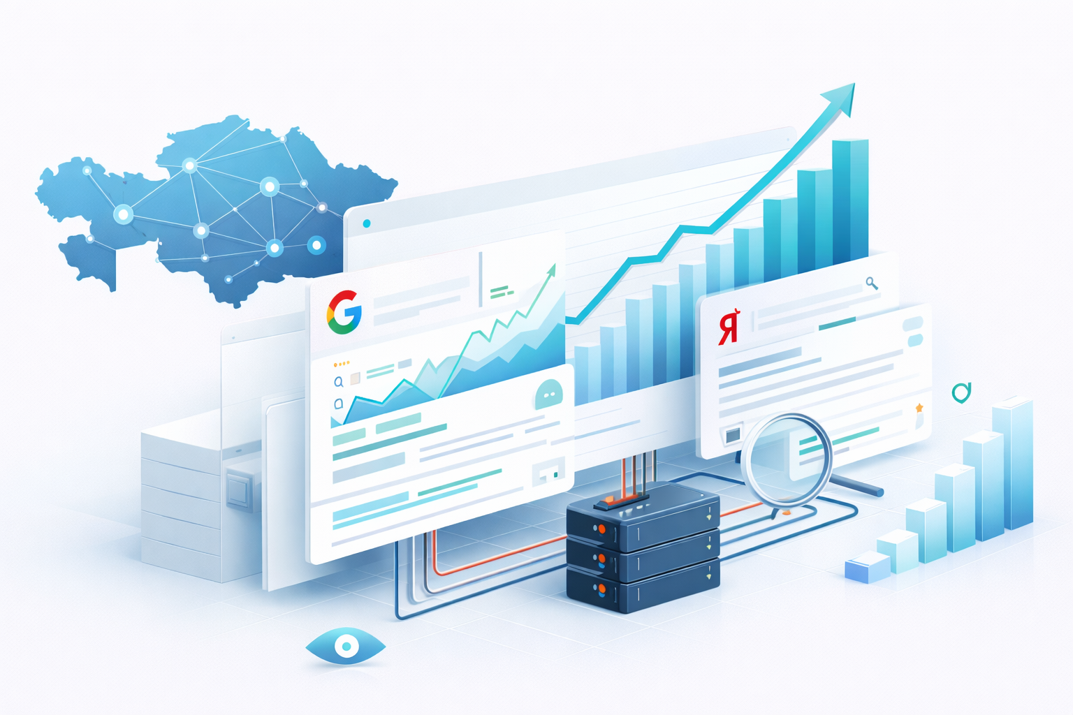 SEO услуги в Казахстане — продвижение сайтов в Google и Яндекс, Алматы и Астана