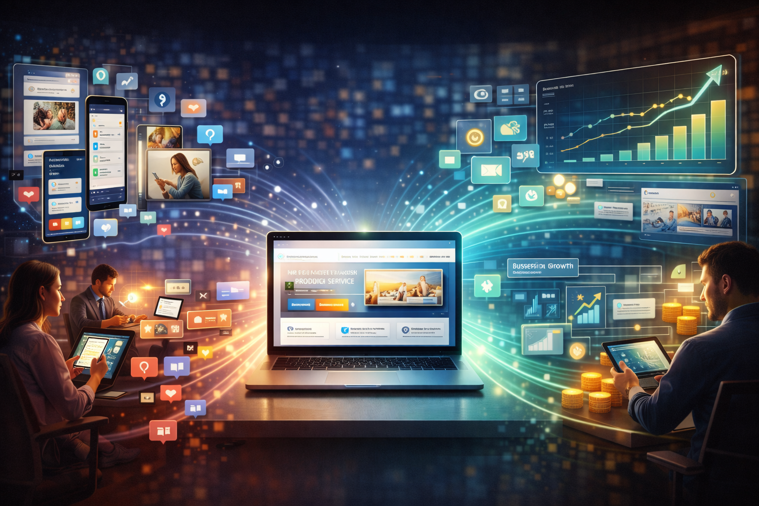 High converting landing page framework showing offer-first structure, hero section, social proof and CRO optimization system