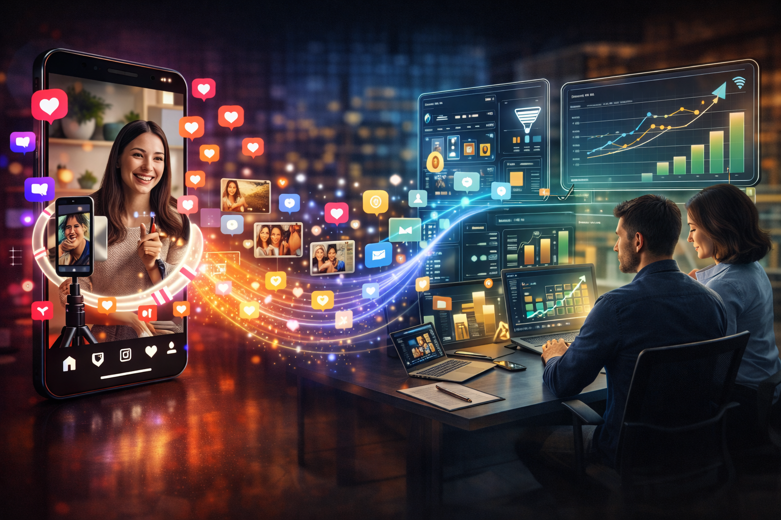 Инфлюенс-маркетинг для бизнеса: как реклама у блогеров и creator partnerships превращают влияние в лиды и продажи