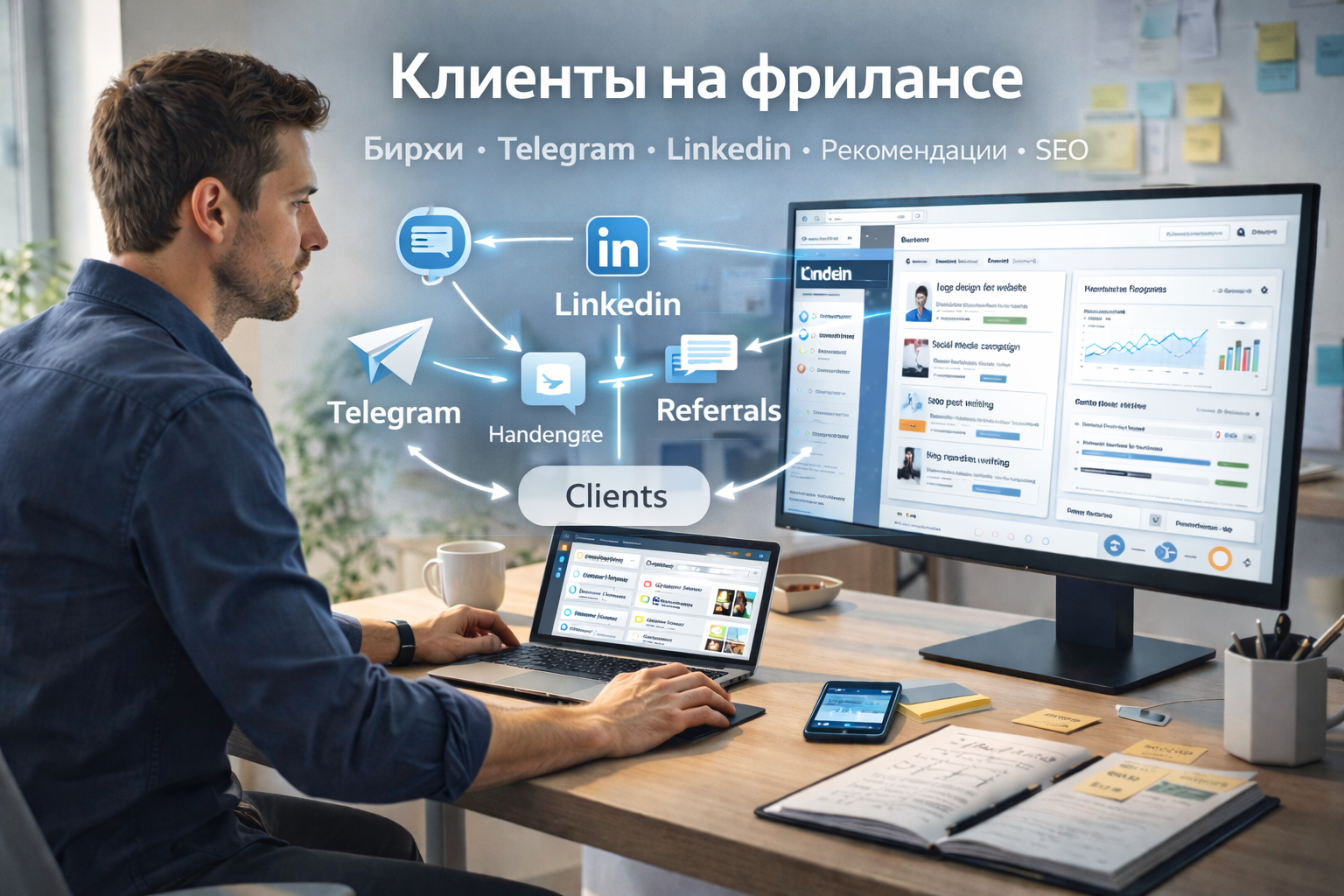 Как найти клиентов на фрилансе: способы поиска заказов, заказчиков и постоянных клиентов для фрилансера