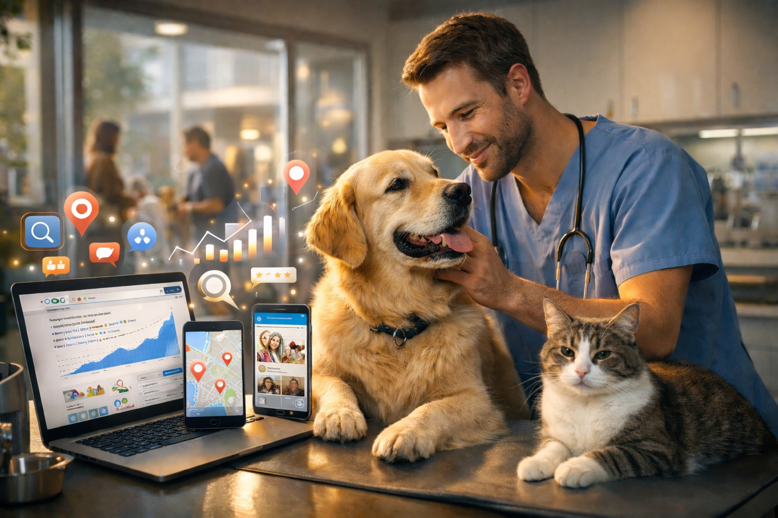 как привлечь клиентов в ветеринарную клинику маркетинг ветклиники привлечение пациентов