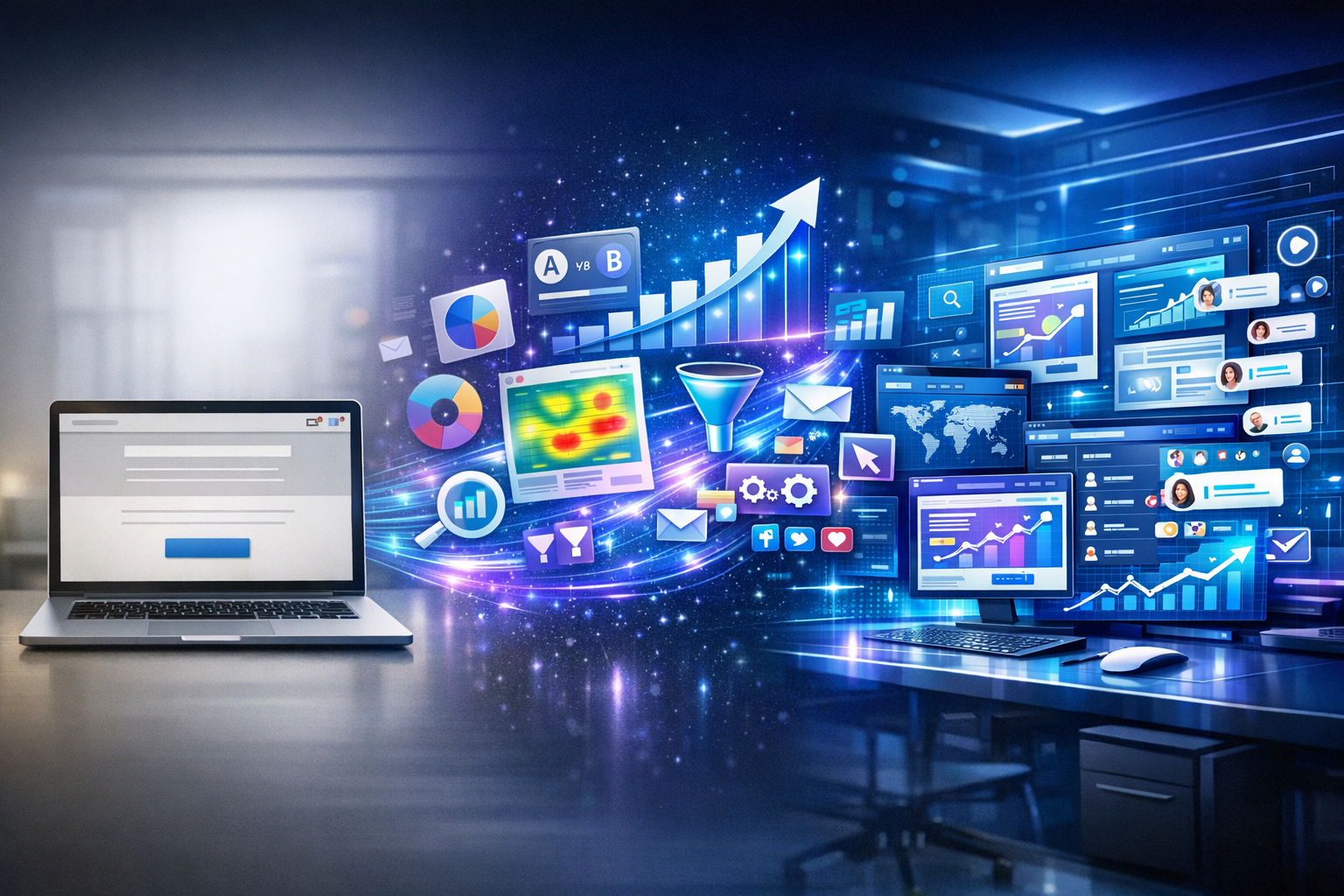 Как масштабировать лендинг и увеличить заявки с сайта через CRO оптимизацию и систему генерации лидов