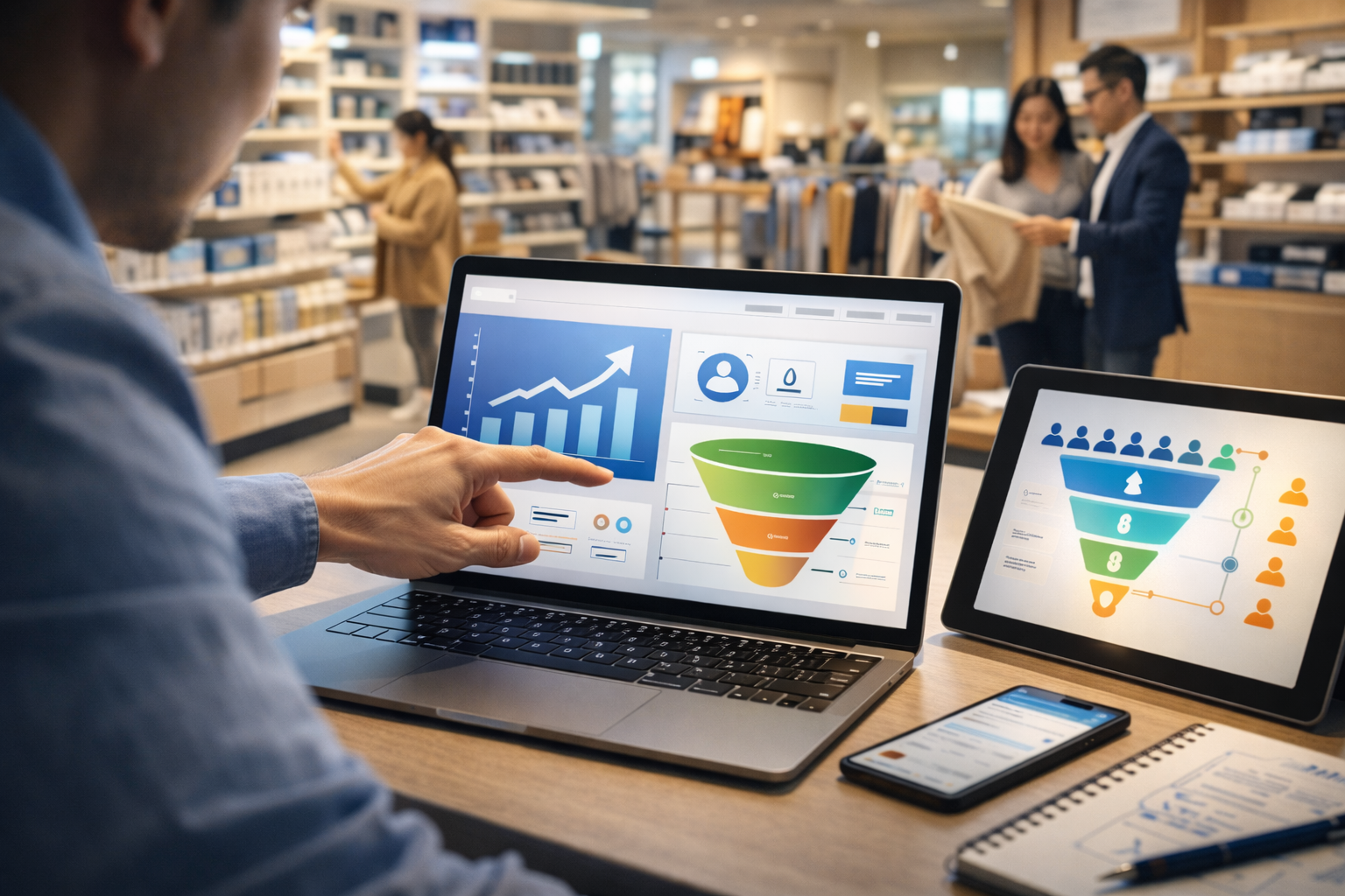 Как увеличить конверсию в магазине: анализ продаж онлайн и офлайн для роста продаж