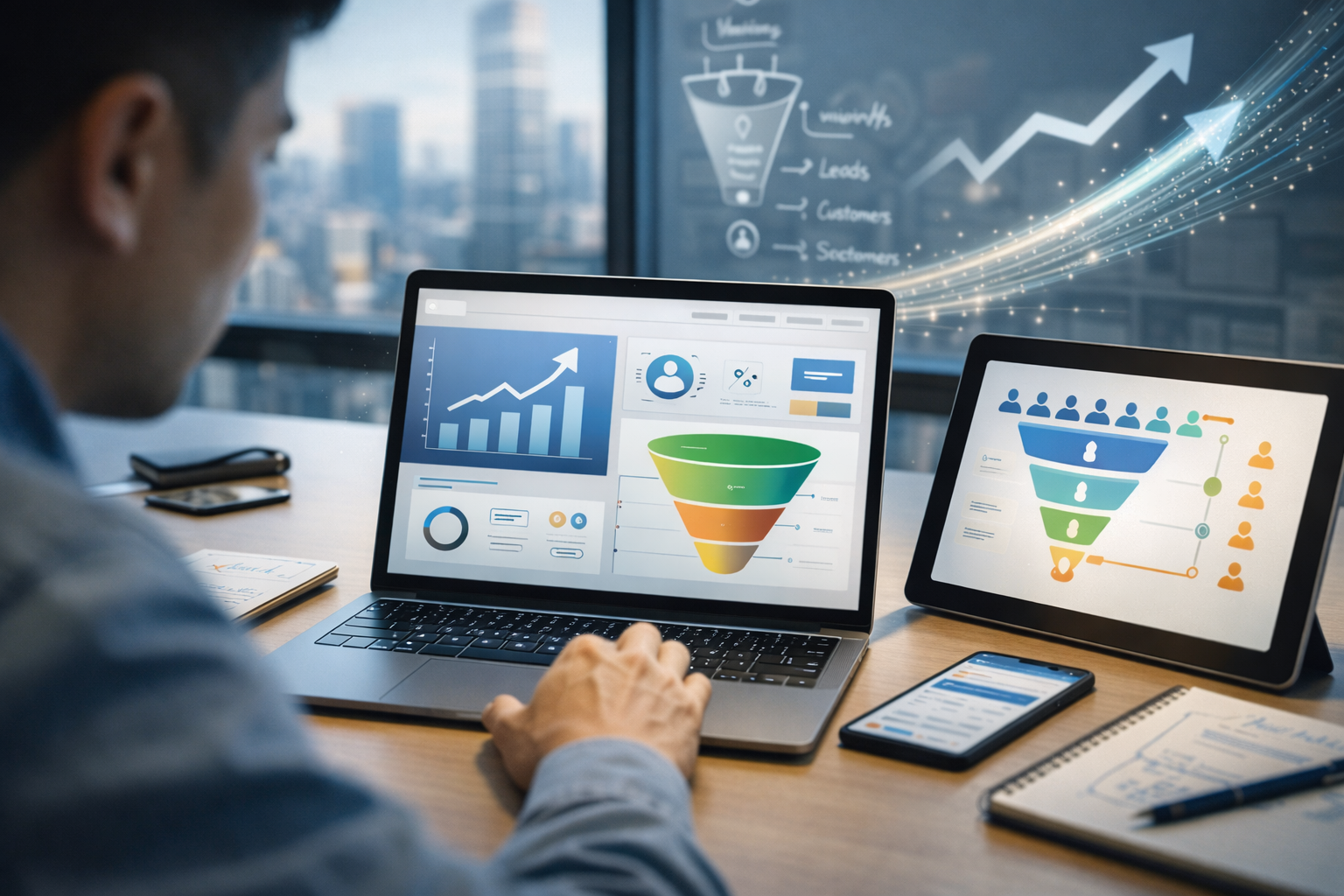 Как увеличить конверсию сайта: схема роста заявок и продаж через CRO, UX и оптимизацию воронки