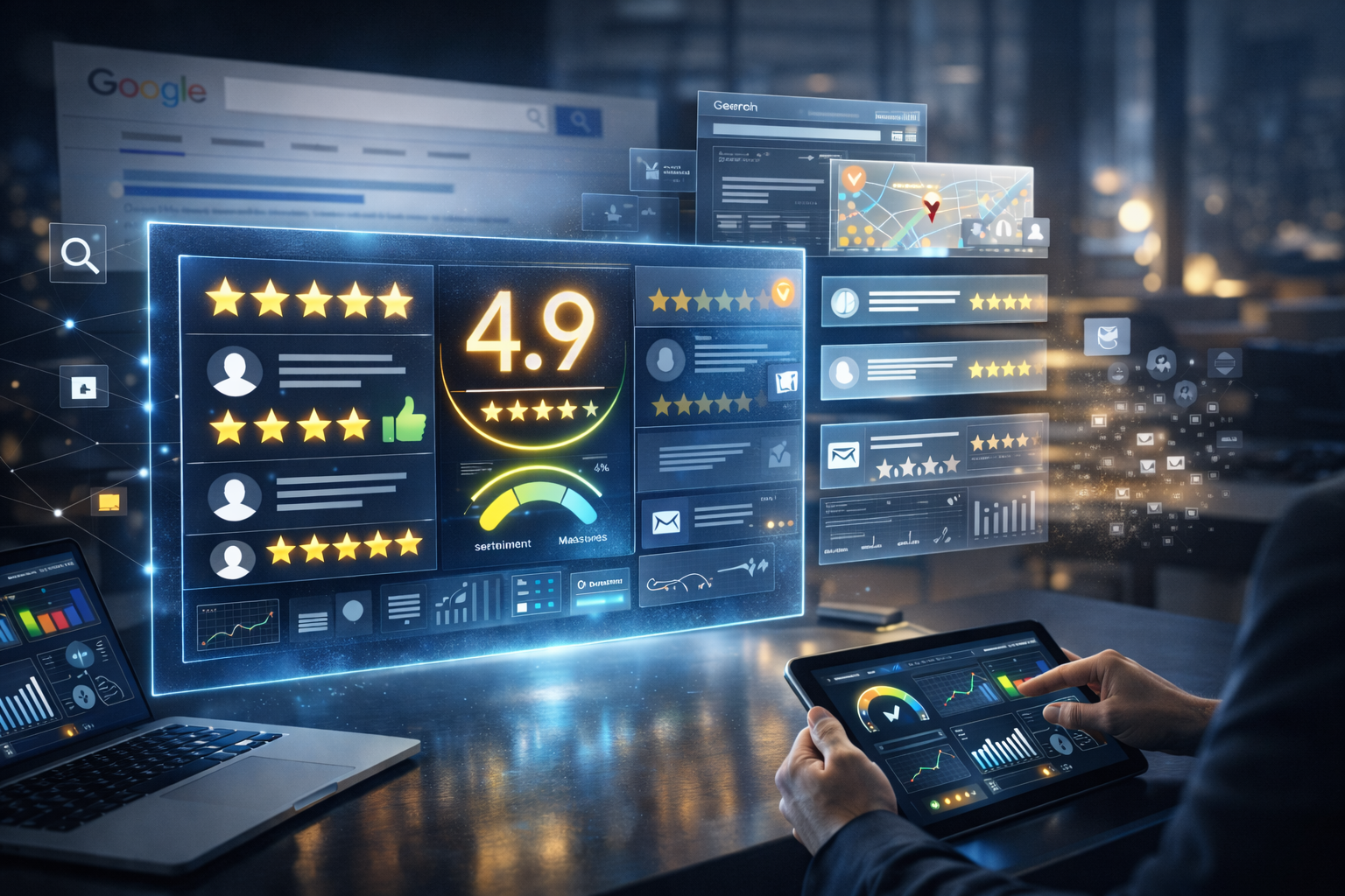 управление репутацией в интернете ORM SERM — контроль отзывов, рейтингов и поисковой выдачи бренда